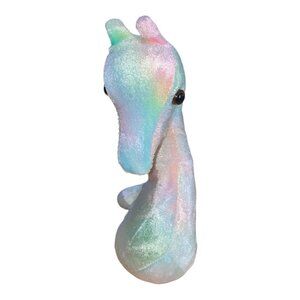Ty Beanie Baby "Neon" Seahorse Plush Toy - Pastel Tie-Dye Colors - 1999 Release